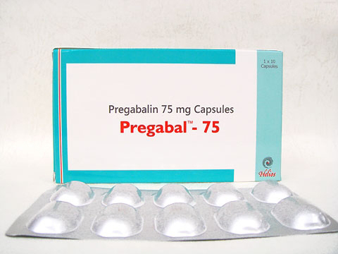 リリカ ジェネリック プレガバル(Pregabal) 75mg(インド発送)
