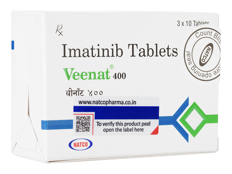 グリベック ジェネリック ビーナット(Veenat) 400mg(香港発送)